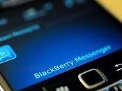 Blackberry, giorno blackout linea