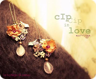 New Cip Cip in love earrings