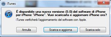 iOS 5 disponibile per download