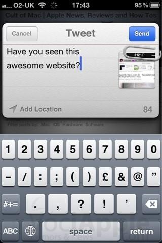 [Guida]Come usare il Twitter built-in di iOS 5!