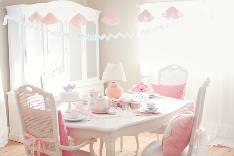 Vintage Tea Party at home