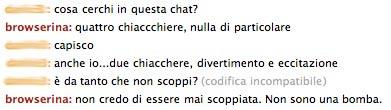 Browserina e la tecnologia in chat