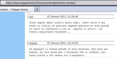 Agire Ora nega le scie chimiche né più né meno di come lo faccia Promiseland ... e non ditemi che si tratti di un caso