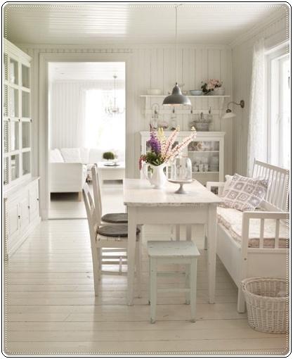 Appuntamento al cottage: bianco scandinavo...