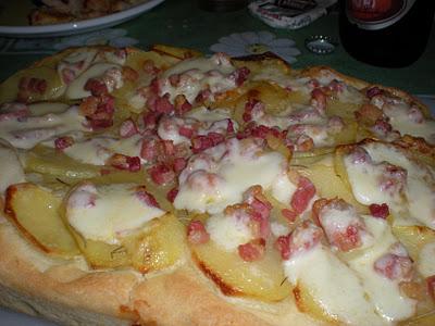 Focaccia Patate e Pancetta