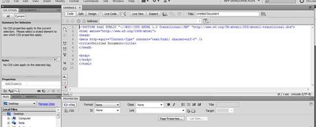 area-html-dreamweaver-cs5