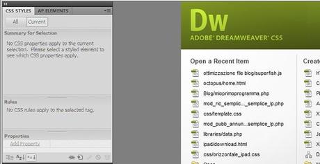 scheda-css-dreamweaver-cs5