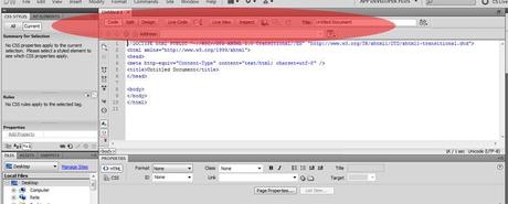 menu-area-lavoro-dreamweaver-cs5