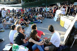 Verbale assemblea Democrazia Reale Ora – Roma 12 ottobre 2011, Piazza San Giovanni.