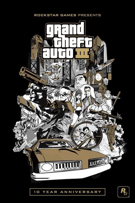 Grand Theft Auto III festeggia 10 anni con un’edizione per iOS ed Android