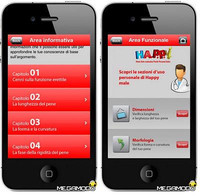 Happi Male, la app per gli uomini complessati