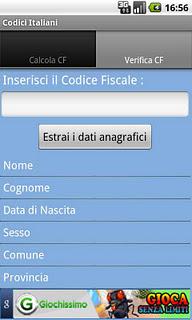 CODICI ITALIANI... il codice fiscale sempre con noi!!!