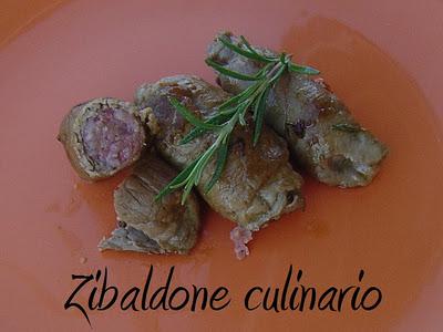 Involtini di salsiccia