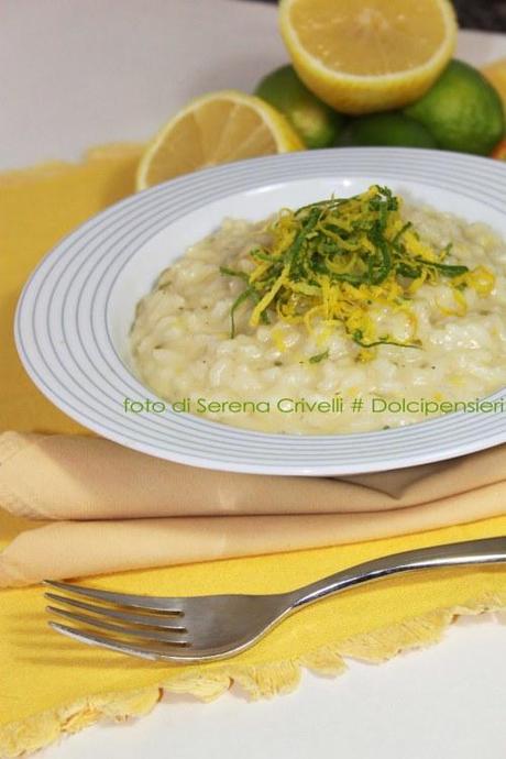 RISOTTO LIME e LIMONE di Dolcipensieri