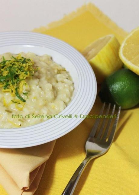 RISOTTO LIME e LIMONE di Dolcipensieri