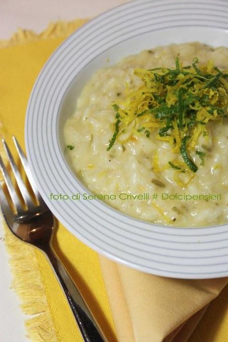 RISOTTO LIME e LIMONE di Dolcipensieri