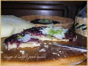 Le Tartellette, il Pecorino della Sabina, Sciroppo di Mirtilli e DOL