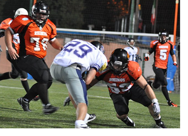 Football Americano: Rhinos - Seamen 13-40 (U21)