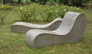 LOVECEMENT_sedute in cemento per esterni