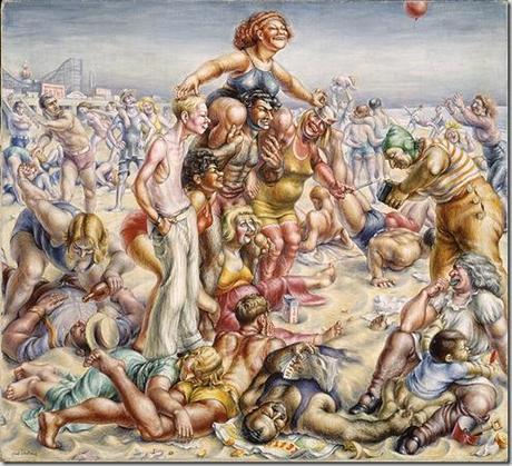 Paul Cadmus, Coney Island, 1935 Paul Cadmus, Coney Island, 1935