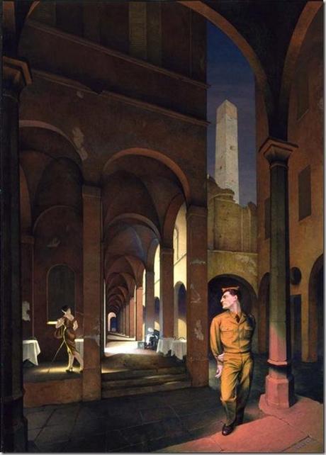 Paul Cadmus, Night in Bologna, 1958 Paul Cadmus, Night in Bologna, 1958