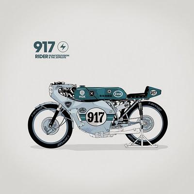 Motorcycle Art - Gianmarco Magnani