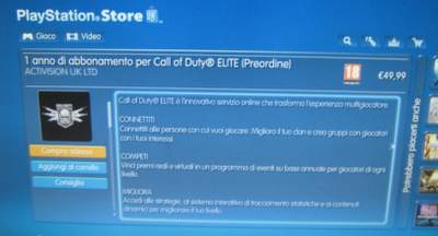 Call of Duty Elite : disponibile il pre-ordine dal Playstation Network