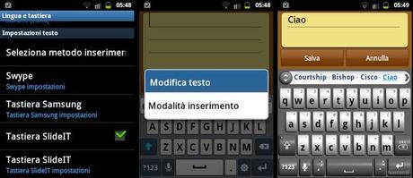 and2 Come cambiare tastiera su Android