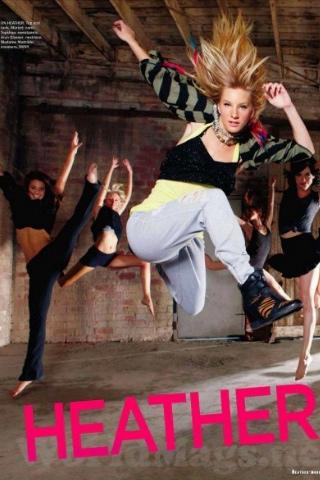 Heather Morris for Seventeen