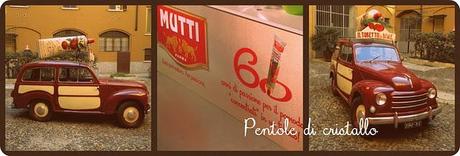 Festa tubetto pomodoro concentrato Mutti: tutto anni 50'