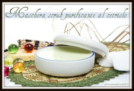 maschera purificante al cetriolo