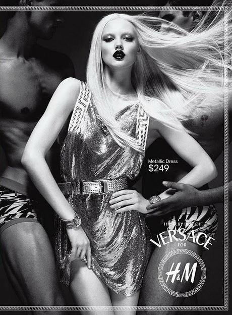 Nuovi scatti della Campagna Pubblicitaria Versace per H&M; Uomo - Donna