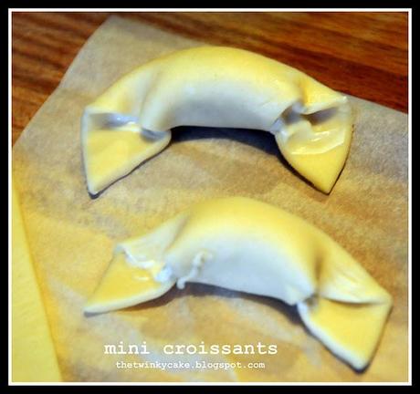 Mini croissants ripieni