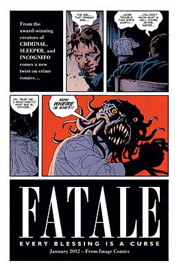 NYCC 2011: LA IMAGE ANNUNCIA FATALE DI BRUBAKER E PHILLIPS