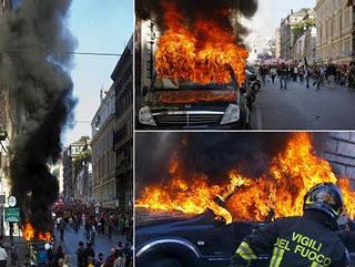 Roma: Indignati = violenza? fate un po' voi...