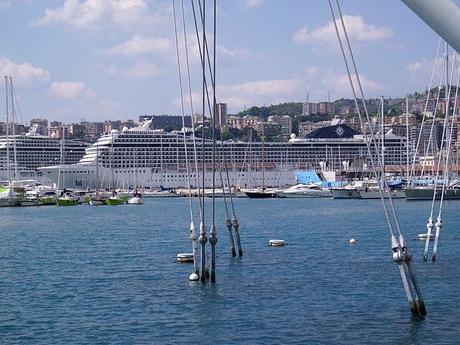 Nel weekend nel porto di Genova cinque navi della MSC Crociere