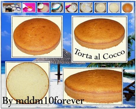TORTA AL COCCO CON CREMA AL CAFFè