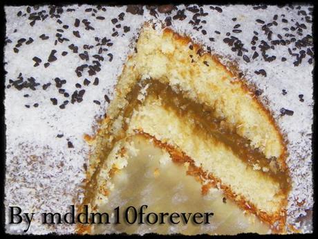 TORTA AL COCCO CON CREMA AL CAFFè