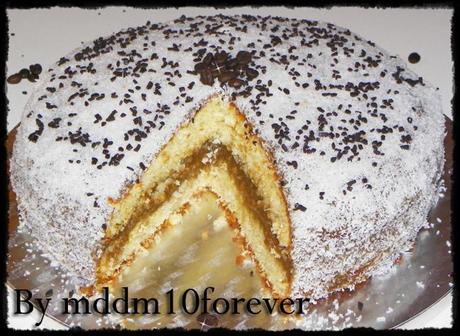 TORTA AL COCCO CON CREMA AL CAFFè
