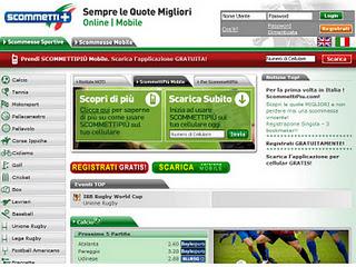 SCOMMETTIPU'. L' INNOVATIVO SERVIZIO DI SCOMMESSE ONLINE (E DA MOBILE) E' IL PARTNER UFFICIALE DEL NOSTRO BLOG