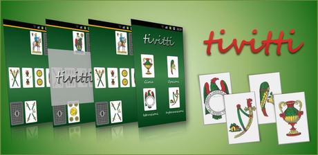 Tivitti il popolare gioco di carte Siciliano è disponibile per Android!