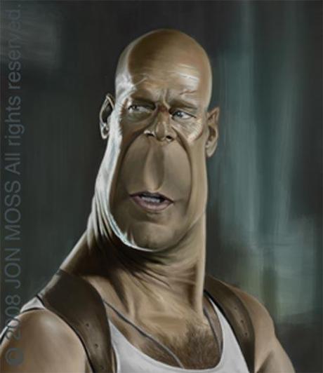 brucewillis caricature