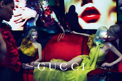 Gucci campagna pubblicitaria Autunno Inverno 2011 2012