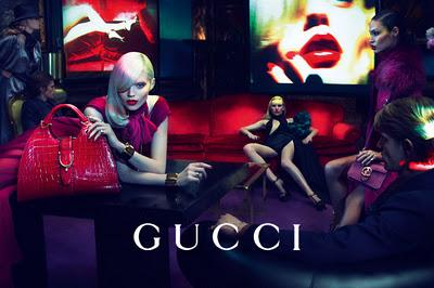 Gucci campagna pubblicitaria Autunno Inverno 2011 2012