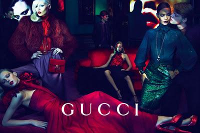 Gucci campagna pubblicitaria Autunno Inverno 2011 2012