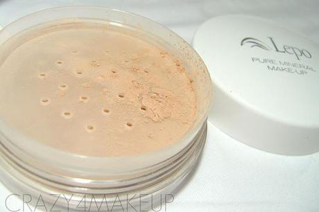 Review & Swatches LEPO ''Pure Mineral'' Loose Mineral Powder n.51