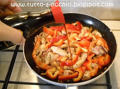 Sono tornata....forse.. - Luna di bulgur e quinoa con straccetti di maiale all'orientale