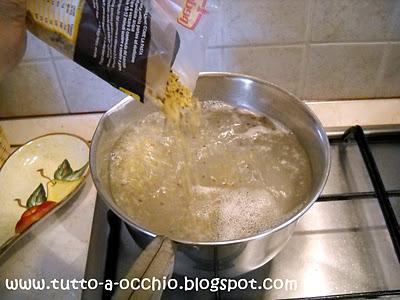 Sono tornata....forse.. - Luna di bulgur e quinoa con straccetti di maiale all'orientale