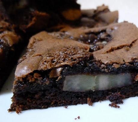 brownies con banane