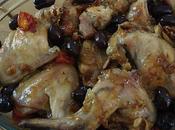 Coniglio allo zafferano olive